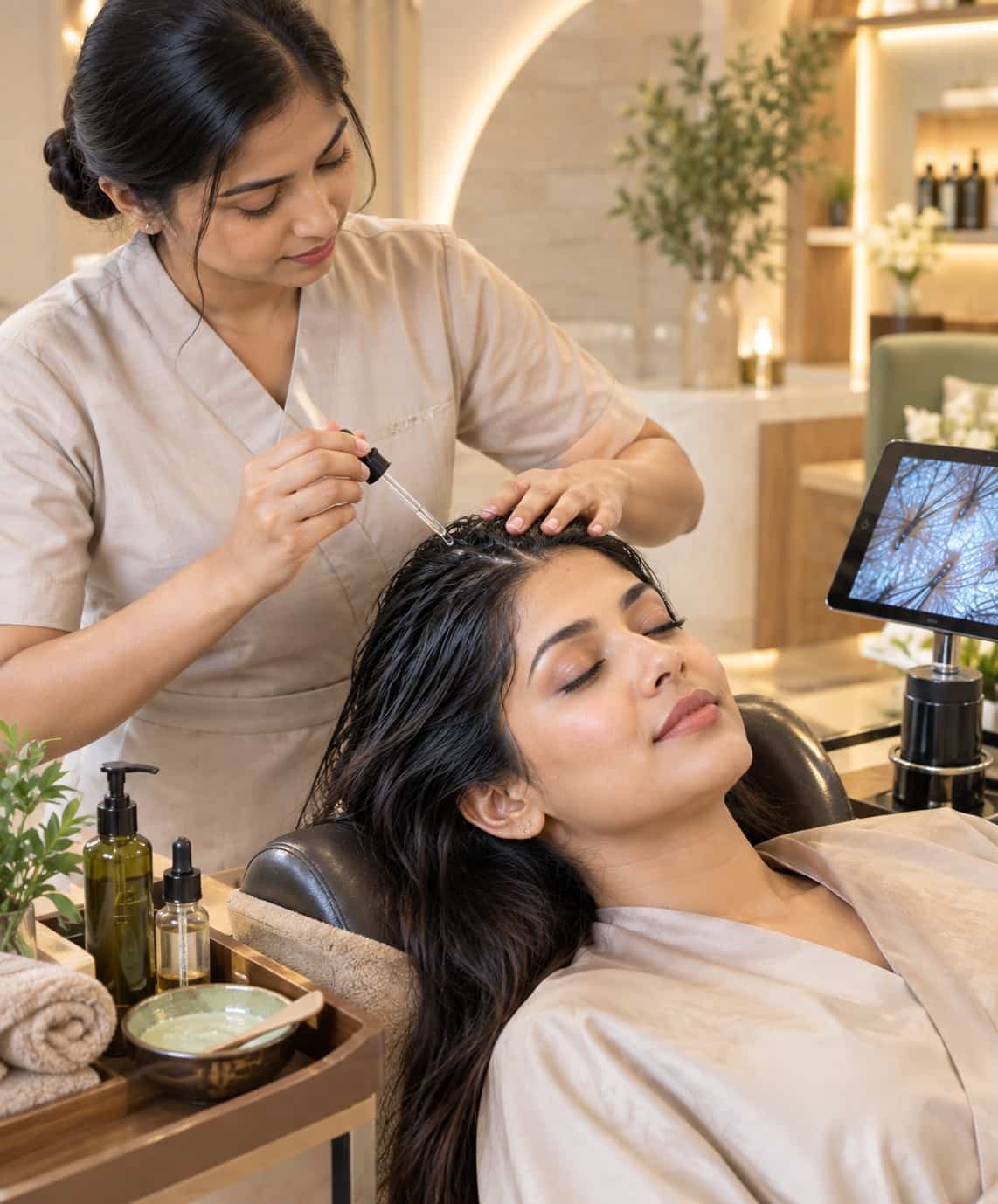 Bespoke rituals hair spa Salon in Kovilambakkam
