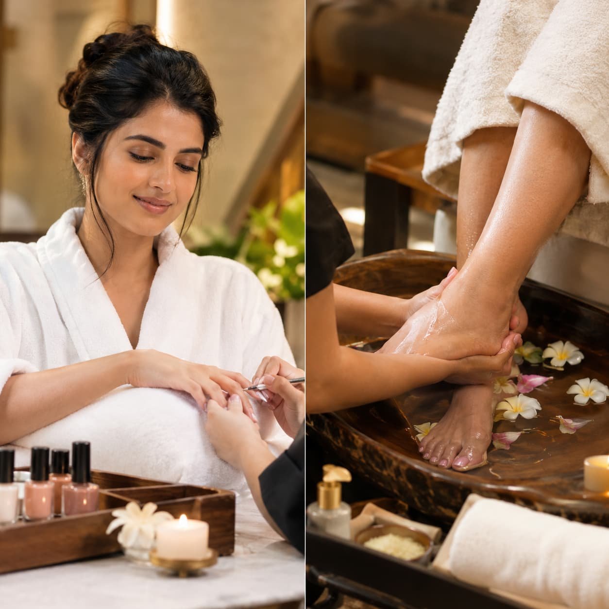 Coastal Essence manicure and pedicure in Kovilambakkam