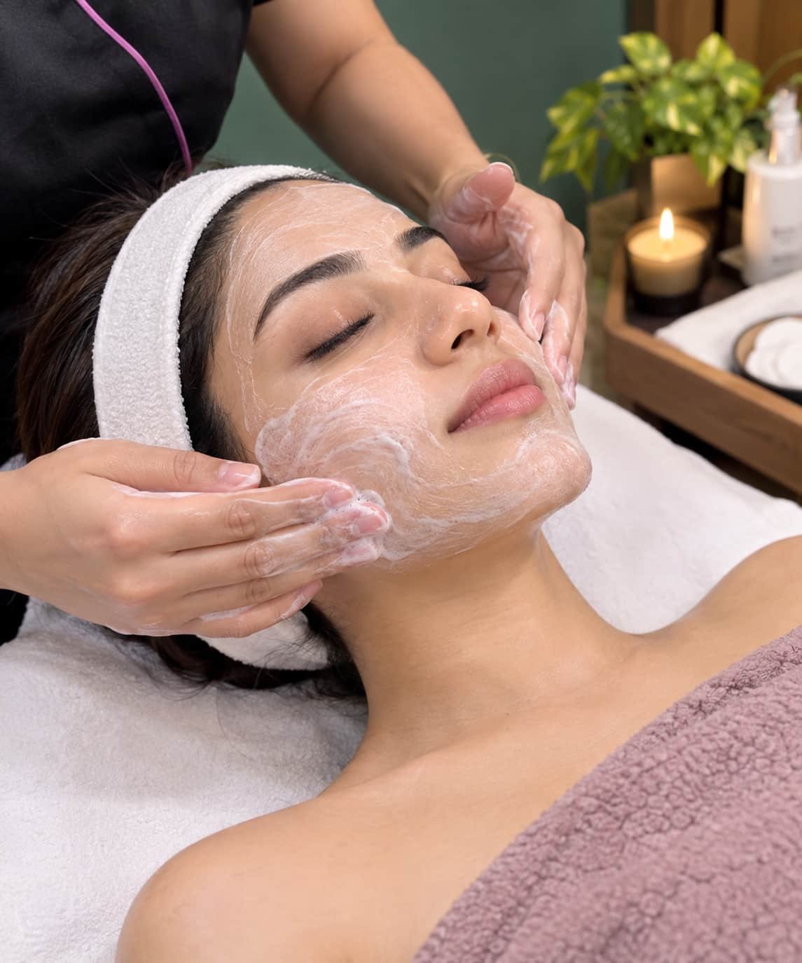 Skin clean-up facial in Kovilambakkam