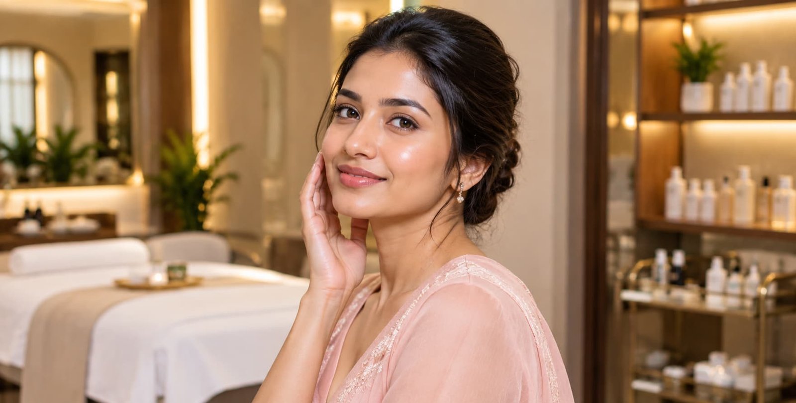 skin facial treatment salon in kovilambakkam