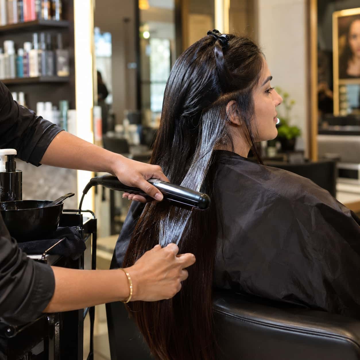 Keratin treatment in Kovilambakkam