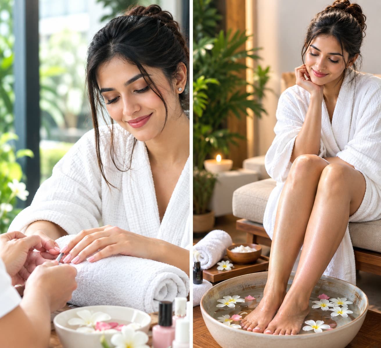 Ocean Breeze manicure and pedicure in Kovilambakkam
