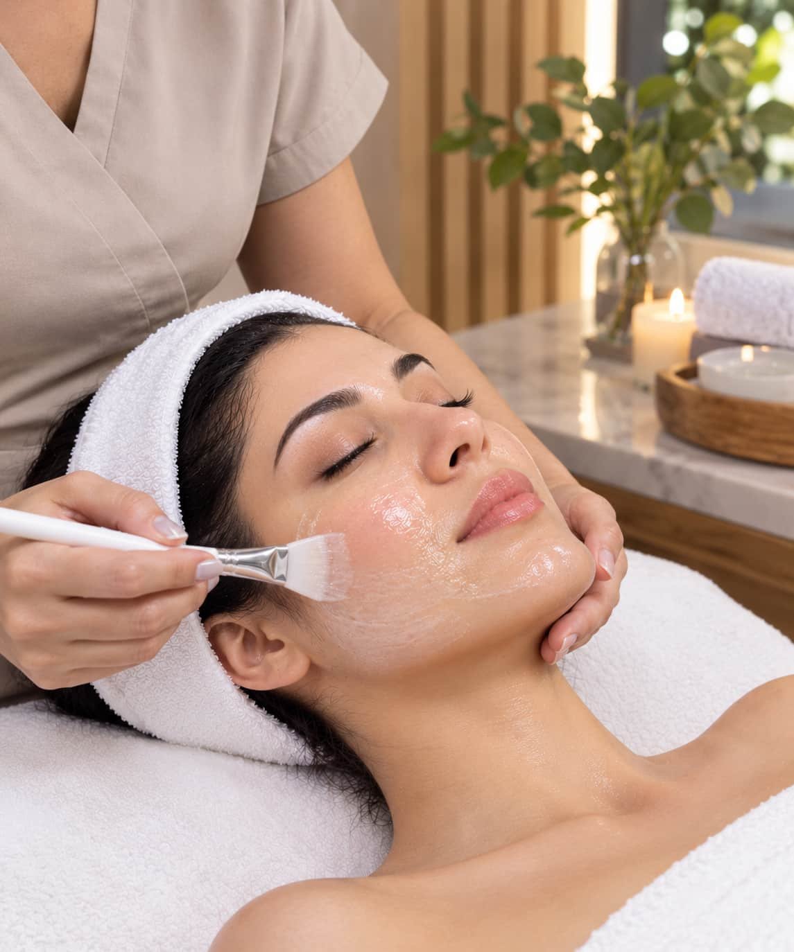 Depigmentation peel programme for pigmentation and dark spots