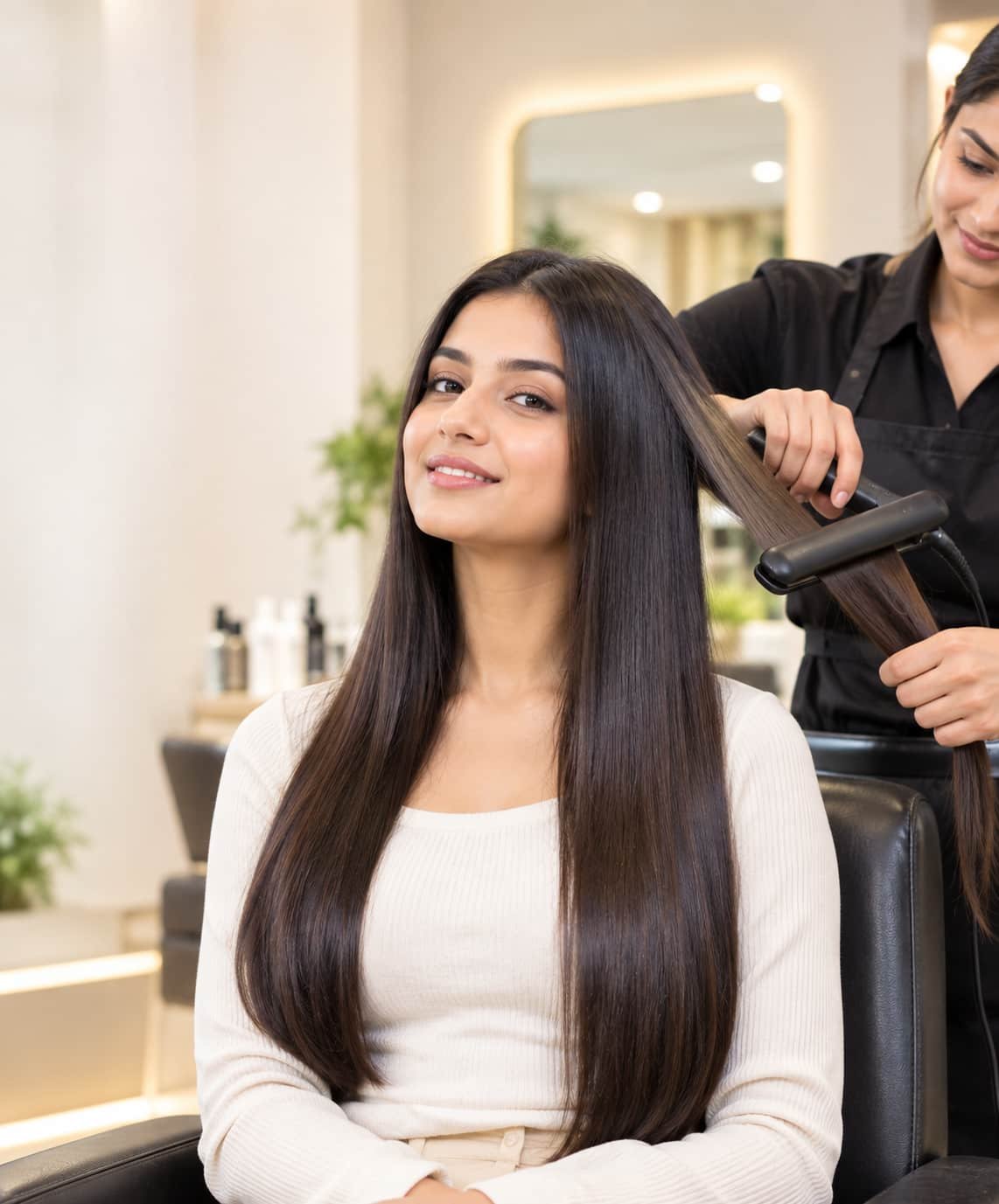 Hair straightening in Kovilambakkam