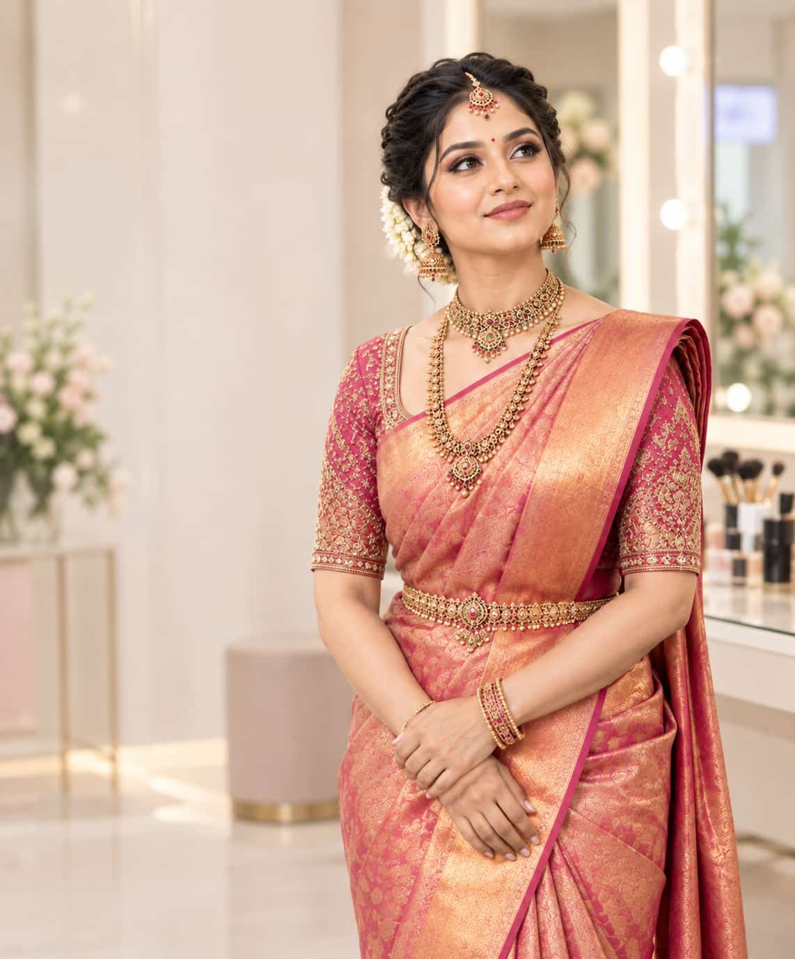 Bridal makeup in Kovilambakkam